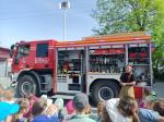 Przedszkolaki u strażaków w OSP w Brzezince